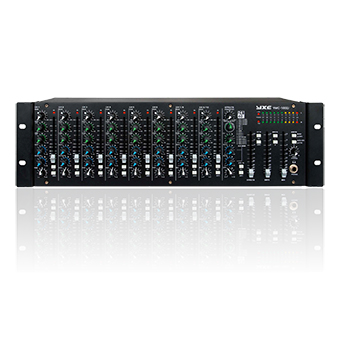 YMC-1002J 2編組機架式調(diào)音臺