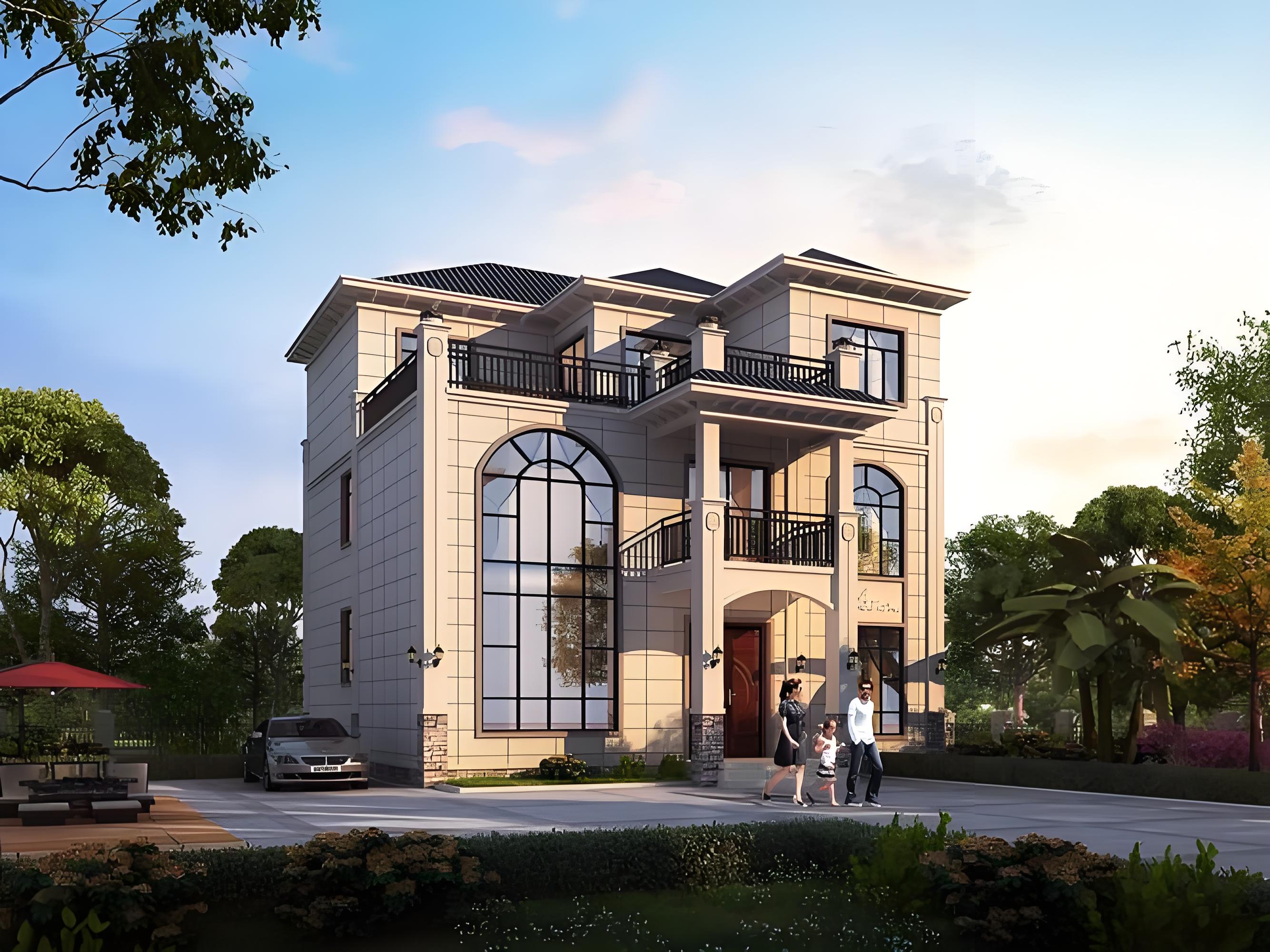 120平米輕鋼別墅